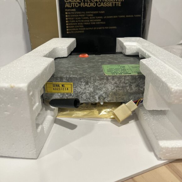 JVC KS-R130 AM/FM Radio Cassette Car Receiver Shaft Post Style Stereo Untested - Picture 9 of 9